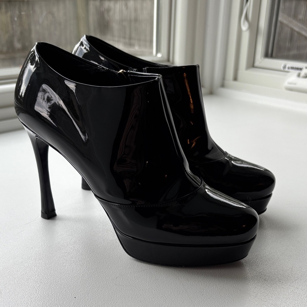 YSL tribute ankle bootie pumps size 39 (US 9)l